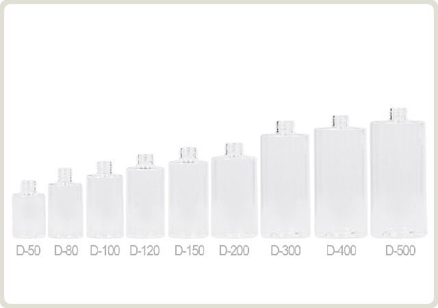 ローション化粧品容器 二軸延伸Dシリーズ
